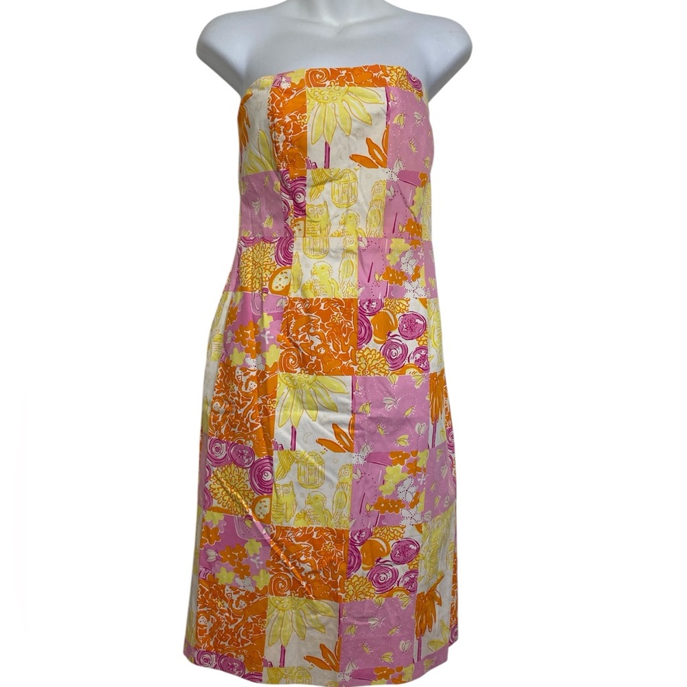 Vintage Lily Pulitzer Patchwork Dress
